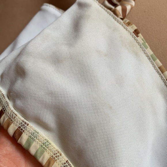 Orcas Lucille Strap Bandeau Bikini Set - Summer Stripes size 5-6 - Picture 7 of 12